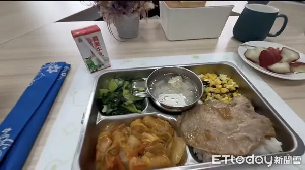 ▲▼高雄市宣布不跟進營養午餐免費政策，高雄市議員白喬茵喊話市府，別讓高雄孩子有相對剝奪感。圖為高雄市營養午餐。（圖／記者賴文萱翻攝）