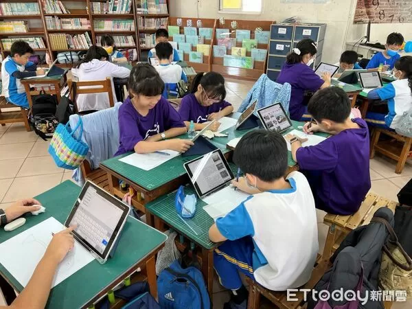 ▲台南市博愛國小長期推動能源教育與校園節能行動，打造低碳永續示範校園，榮獲經濟部能源教育標竿學校優選。（記者林東良翻攝，下同）