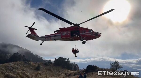 ▲新籍林男獨攀品田山遇難，所幸成功獲救。（圖／記者楊永盛翻攝）