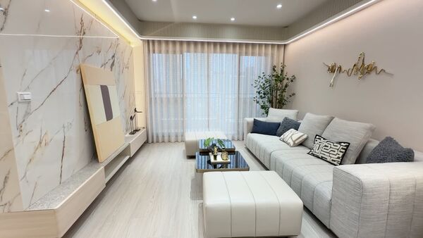 ▲AI聚落、企業總部加持！林口「加茂帝一院」先建後售卡核心。（圖／記者劉亮亨攝）