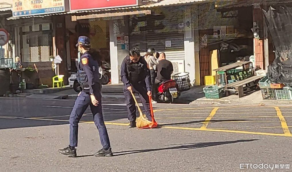 台東市更生北路交通事故 南王警即時處理迅速疏導恢復車流