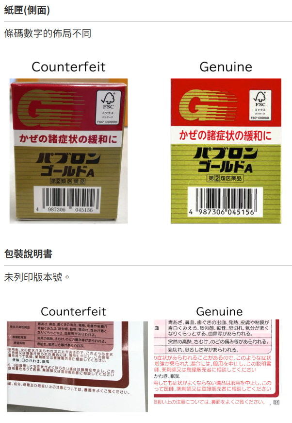 ▲官方曝4招辨真假。（圖／翻攝自台灣大正製藥官網）