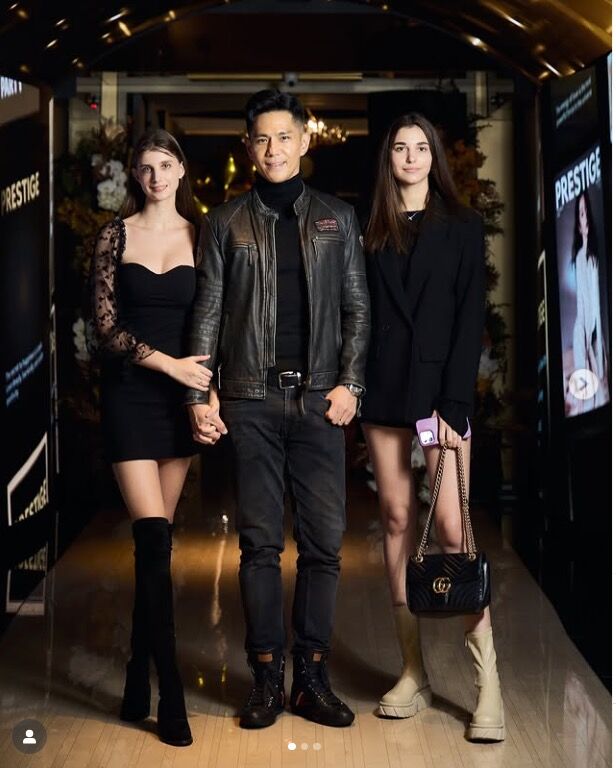 ▲▼佳娜、祖雄、歐莉雅。（圖／翻攝IG／oliya_meimei_）