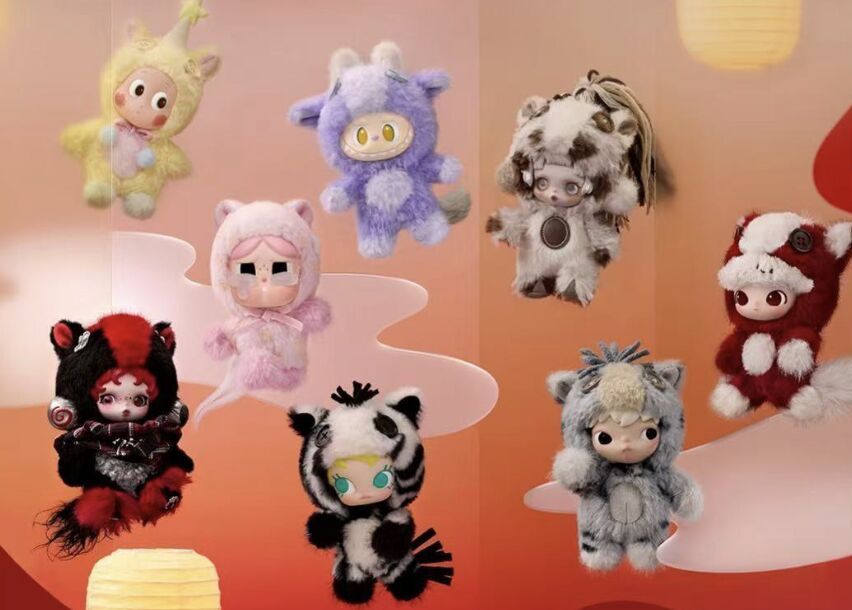 ▲泡泡瑪特盲盒公仔。（圖／翻攝極目新聞）