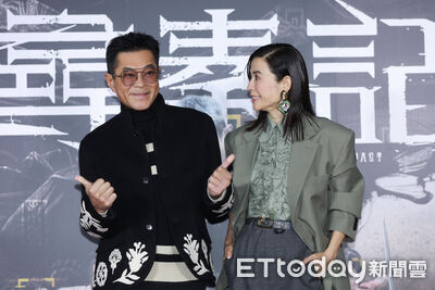 直擊／項少龍、烏廷芳來了！古天樂、宣萱《尋秦記》登台　鐵粉等25年追星