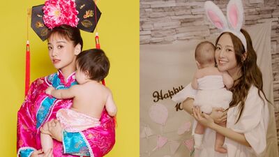 鬼鬼PO母女合照！　吐當媽1年真心話：有自己的小孩很幸福