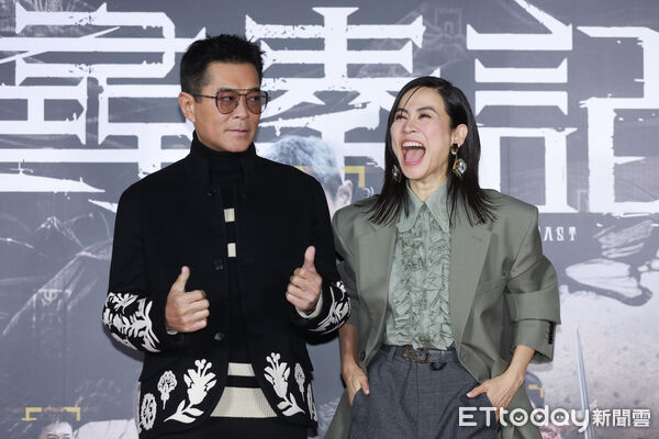 ▲▼古天樂、宣萱《尋秦記》首映會。（圖／記者周宸亘攝）