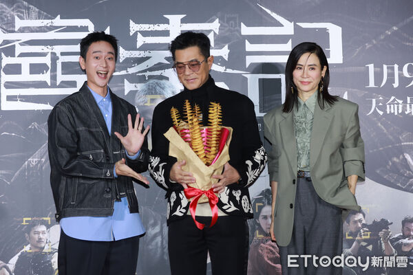 ▲▼古天樂、宣萱《尋秦記》首映會。（圖／記者周宸亘攝）