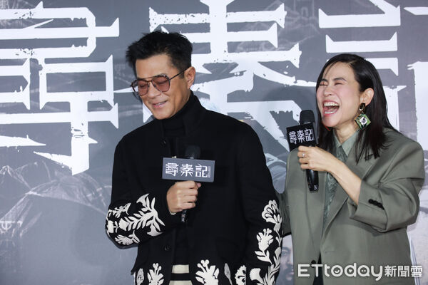 ▲▼古天樂、宣萱《尋秦記》首映會。（圖／記者周宸亘攝）