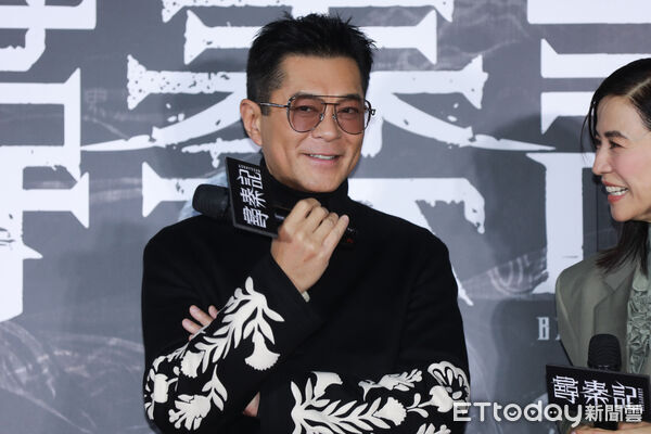 ▲▼古天樂、宣萱《尋秦記》首映會。（圖／記者周宸亘攝）