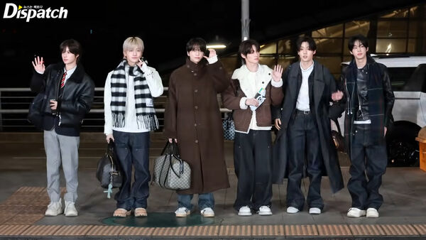 ▲▼大咖韓團集體專機出發台灣！TWS、BOYNEXTDOOR、ZB1現身機場暴動。（圖／翻攝自Dispatch）
