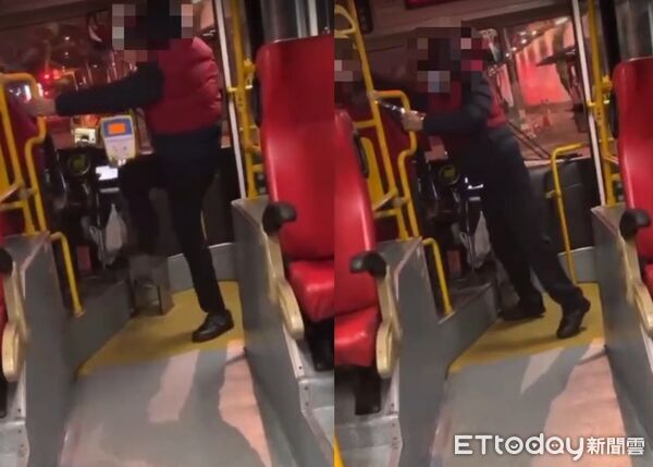 ▲板橋847路公車發生衝突事件。（圖／民眾提供）