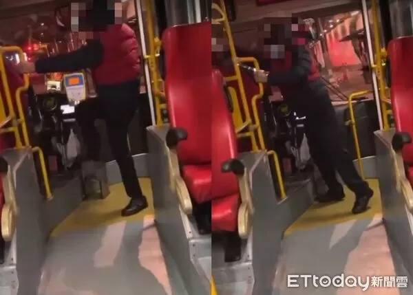 ▲板橋847路公車發生衝突事件。（圖／民眾提供）