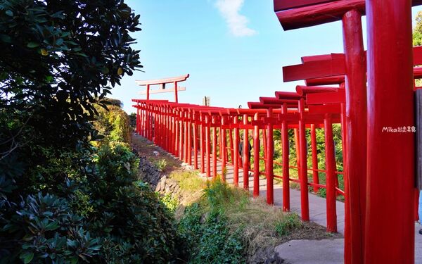 ▲▼日本山口「元乃隅神社」，123座紅色鳥居綿延至海邊，依山傍海超壯觀。（圖／部落客Mika提供）