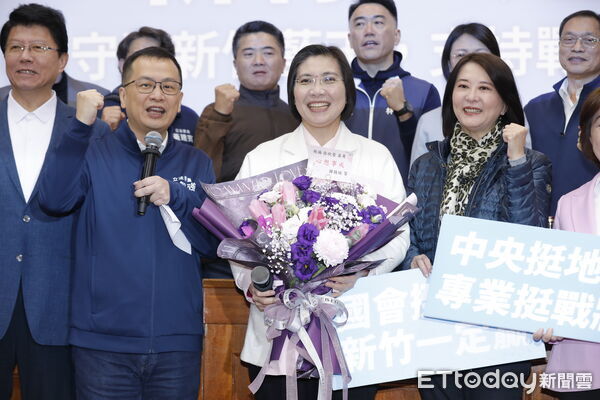 ▲▼國民黨立委徐欣瑩舉行「國會挺欣瑩，新竹一定贏！」記者會，國民黨籍立委動員出席力挺徐欣瑩參選新竹縣長。（圖／記者湯興漢攝）