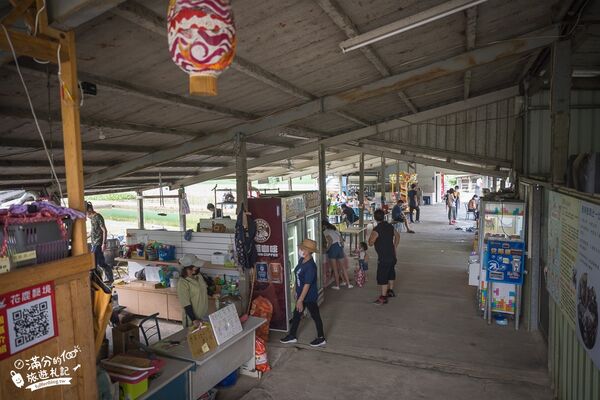 ▲▼桃園大溪親子景點「花鹿秘境李家摸蜆農場」，餵水豚君梅花鹿，還能釣魚超好玩。（圖／部落客滿分提供）