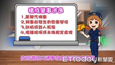 屏東警分局轄區交通肇逃案高達410件　警籲駕駛停留救人