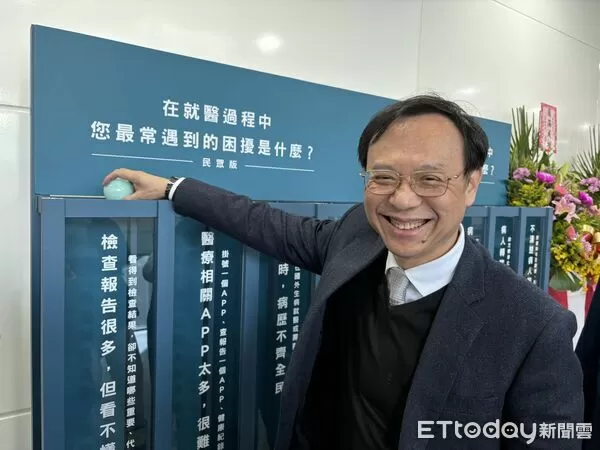 ▲▼衛福部長石崇良出席台灣健康網路平台開幕活動曁合作儀式。（圖／記者洪巧藍攝）