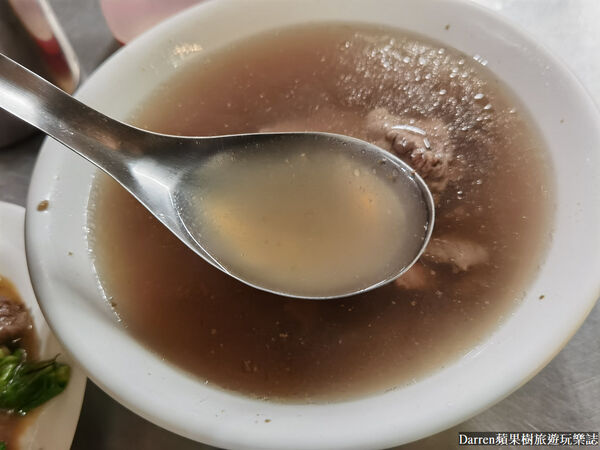 ▲▼美鮮牛肉湯。（圖／部落客DARREN蘋果樹旅遊玩樂誌授權提供）