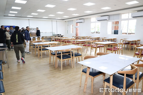 ▲皇鷹學院媒體導覽，球員餐廳。（圖／記者黃克翔攝）