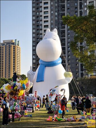 ▲▼「2026台中燈會」嚕嚕米姆明降臨台中！60米巨型極光主燈秀，7大展區交通懶人包。（圖／部落客商妮提供）