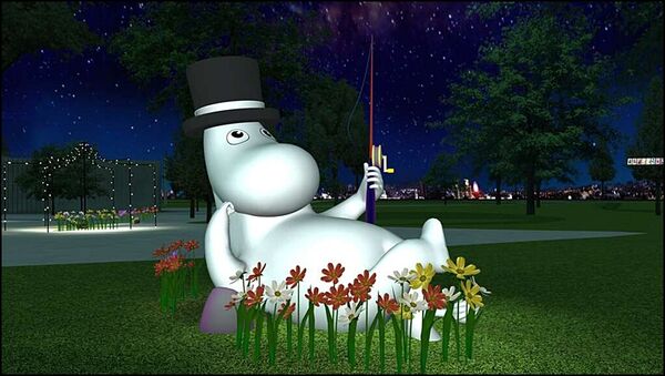 ▲▼「2026台中燈會」嚕嚕米姆明降臨台中！60米巨型極光主燈秀，7大展區交通懶人包。（圖／部落客商妮提供）