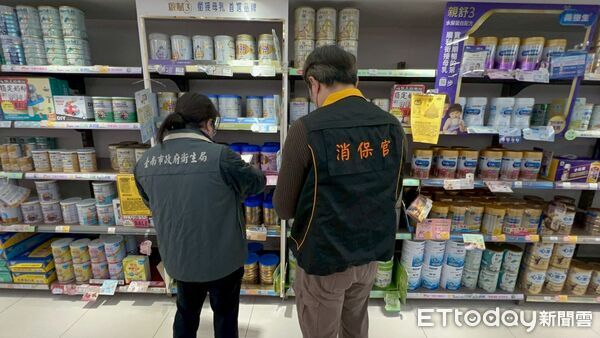▲啟賦幼兒（童）成長專用配方2批號啟動預防性自主下架，台南市衛生局擴大查核通路確保未再販售。（記者林東良翻攝，下同）