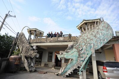 彰化也有龍虎塔！網路爆紅新打卡點　屋主揭來由