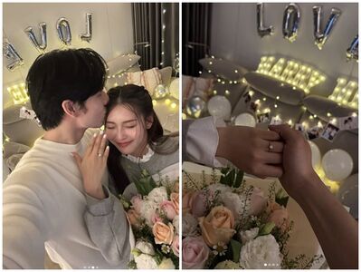 快訊／認愛同時宣布求婚！《飛魚高校生》管麟濕吻吳季璇  摟肩依偎超甜