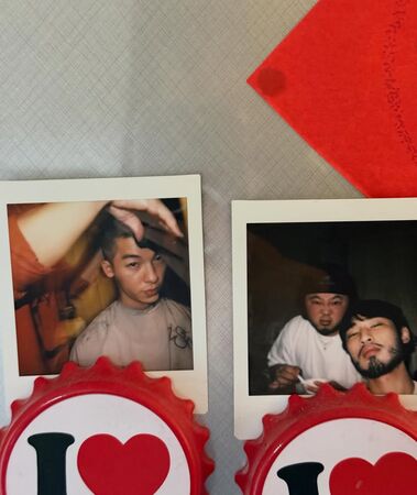 ▲許光漢平頭照首度公開！入伍前「落髮儀式」曝光。（圖／翻攝自許光漢IG）