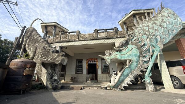 ▲彰化福興鄉龍虎神壇爆紅。（圖／民眾提供）