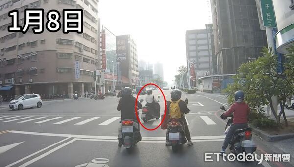 ▲▼阿姨連續三天闖5紅燈。（圖／threads/howard_soto1210授權提供）