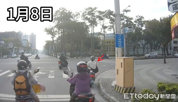 ▲▼阿姨連續三天闖5紅燈。（圖／threads/howard_soto1210授權提供）