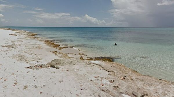 ▲▼美屬維京群島「聖克魯斯島」（St. Croix）的「德羅施海灘」（Drosch Beach）。（圖／翻攝Google Maps）