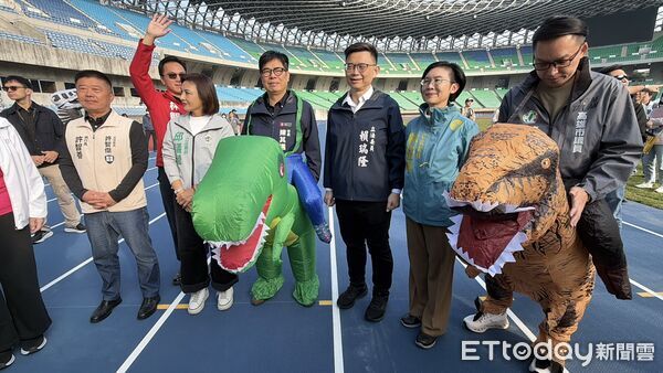 ▲林岱樺參加富邦馬拉松，親揭跟住持簡訊疑雲             。（圖／記者吳世龍攝）