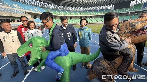 ▲林岱樺參加富邦馬拉松，親揭跟住持簡訊疑雲             。（圖／記者吳世龍攝）