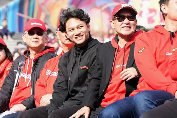 ▲徐若熙歡送會。（圖／味全龍提供）