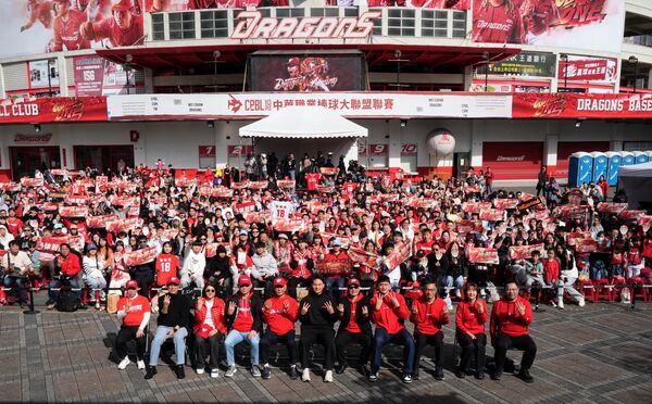 ▲徐若熙歡送會。（圖／味全龍提供）