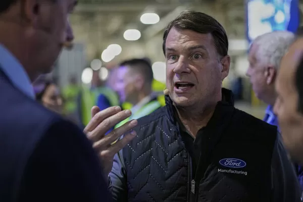 ▲▼福特汽車（Ford）總裁兼執行長法利（Jim Farley）。（圖／達志影像／美聯社）