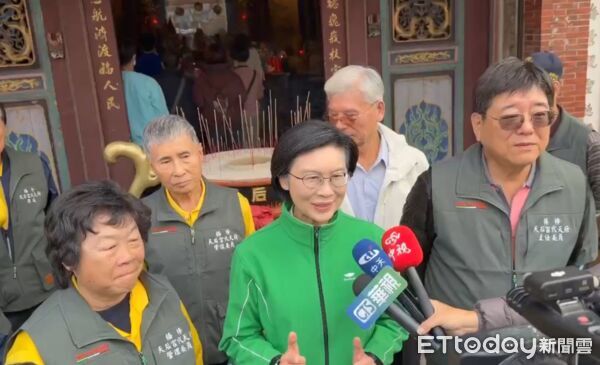 ▲林岱樺認為高雄市長的責任不是遊戲。（圖／記者許宥孺翻攝）