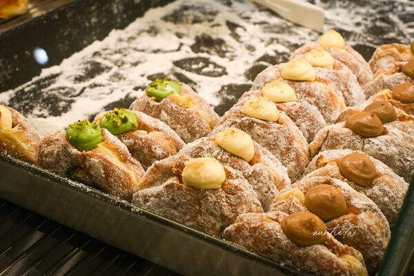 ▲▼花蓮壽豐車站美食「常紅蛋糕Redever cake」，極度濃郁榴槤千層。（圖／部落客水晶提供）