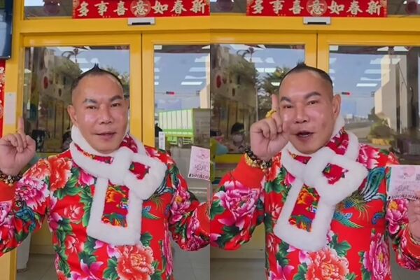 吊車大王「差1碼」錯過頭獎！曝實拿金額：不開心　秒捐一台車