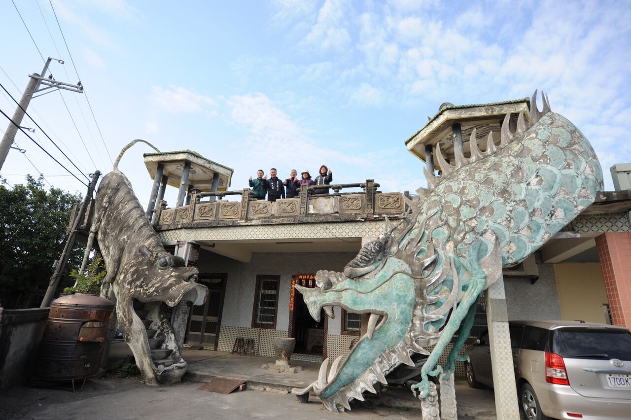 彰化也有龍虎塔!網路爆紅新打卡點 屋主揭來由