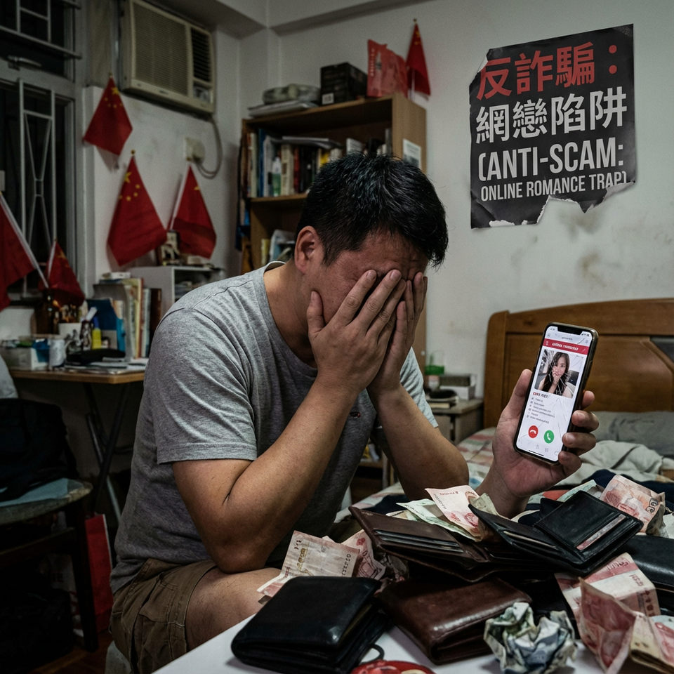 網戀香港女舞者!他交3帳號害16人遭詐騙 可憐癡情男判無罪