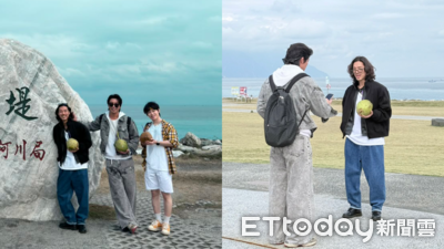 獨/378萬網紅Vir人在花蓮!身旁還有百萬網紅 愛上台啤:每天必喝