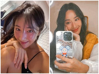 隋棠只穿蕾絲內衣「渾圓翹臀」被看光！　重訓10個月真實身材公開