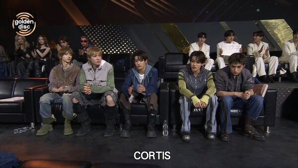 ▲▼金唱片／蔡依林氣場全開！三聲道霸氣頒獎　CORTIS被喊到全員愣住。（圖／翻攝自Disney+）