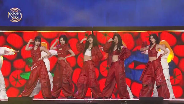 ▲▼金唱片／LE SSERAFIM超狂齊舞！大巨蛋瞬間成夜店　20名。（圖／翻攝自Disney+）