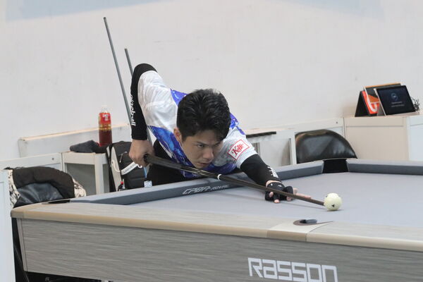 ▲「港都魔獸」吳坤霖成功闖進8強本屆8強、陳臻為本屆止步32強仍積極贊助賽事。（圖／大會提供）