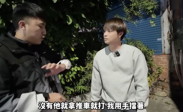 ▲青菜樂園遭砸店，儒哥趕赴派出所了解狀況。（圖／翻攝自YouTube/Ru儒哥 GAME）